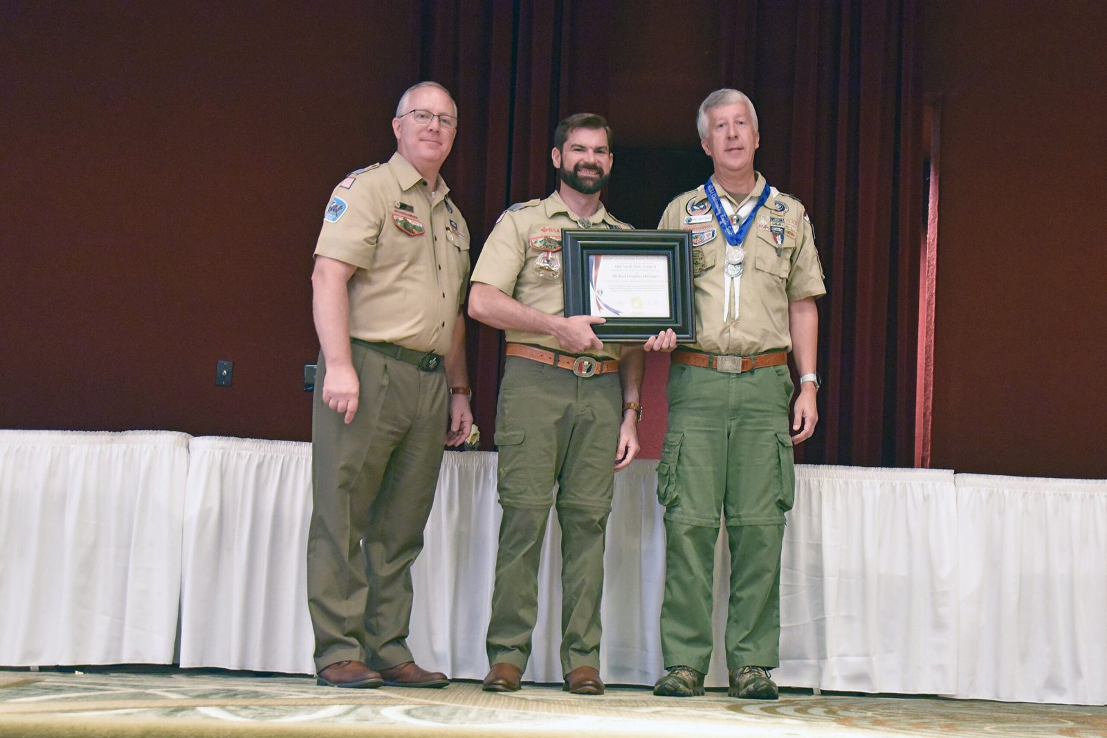 Troop 600 Scoutmaster Receives National Eagle Scout Association Outstanding Eagle Scout Award